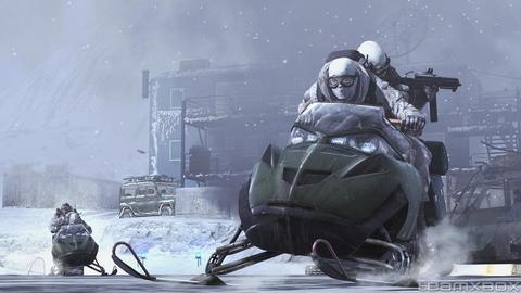 Call of Duty Modern Warfare 2 Snowmobile