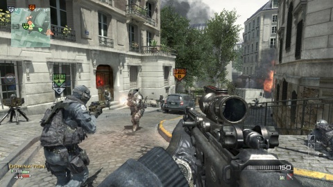 Call of Duty Modern Warfare 3 Paris