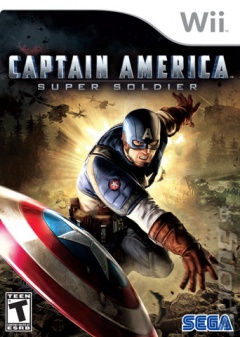 Captain America wii Cover