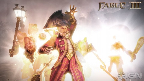 Fable 3 Pirate Mage Fireball