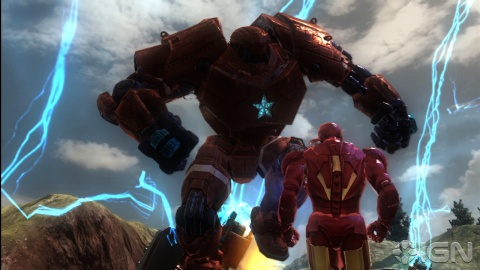 Iron man 2 Tony Stark Giant Mech