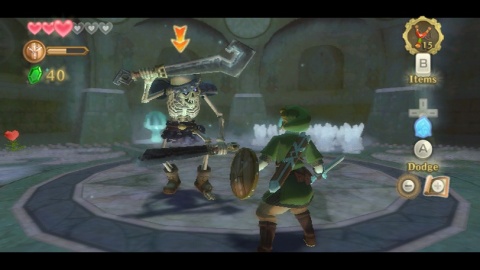 Legend of Zelda Skyward Sword Skeleton