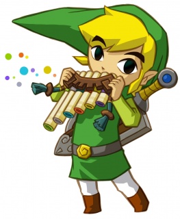 Legend of Zelda Spirit Tracks Link Spirit Flute