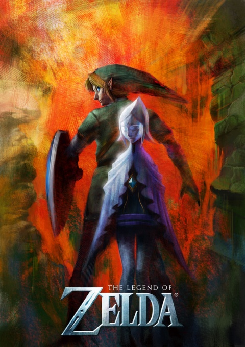 Legend of Zelda Mysterious wii art