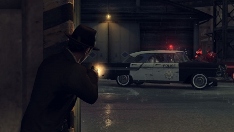 Mafia 2 Vito Shoot up Police car
