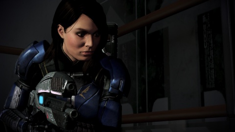 Mass Effect 3 Ashley Williams gun