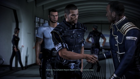 Mass Effect 3 Shepard Anderson James Vega
