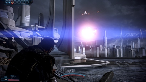Mass Effect 3 Shepard Earth Reaper Dreadnought