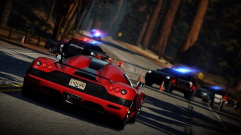 Need for Speed hot Pursuit Police Block