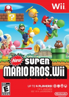new Super Mario Bros wii Cover