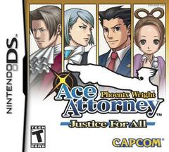 Phoenix Wright Ace Attorney Justice For All/phoenix Wright Ace Attorney Justice For All Cover
