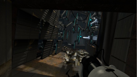 Portal 2 Rubble Walls