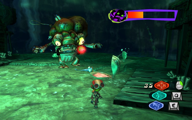 Psychonauts 62 red Dangly Lungfish