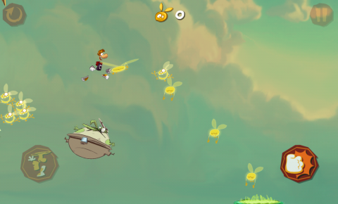 Rayman Jungle run Leap