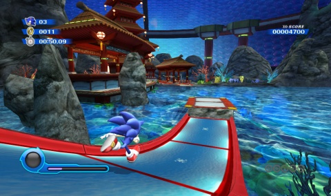 Sonic Colors Water