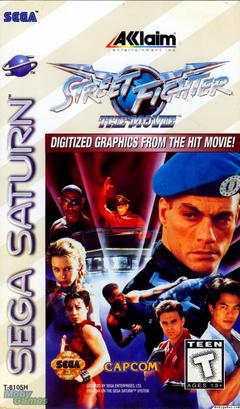 Street Fighter The Movie The Game Cover