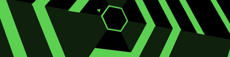 Super Hexagon Banner