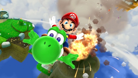 Super Mario Galaxy 2 Blastoff