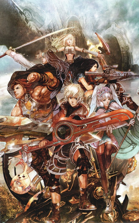Xenoblade Chronicles Character Poster art